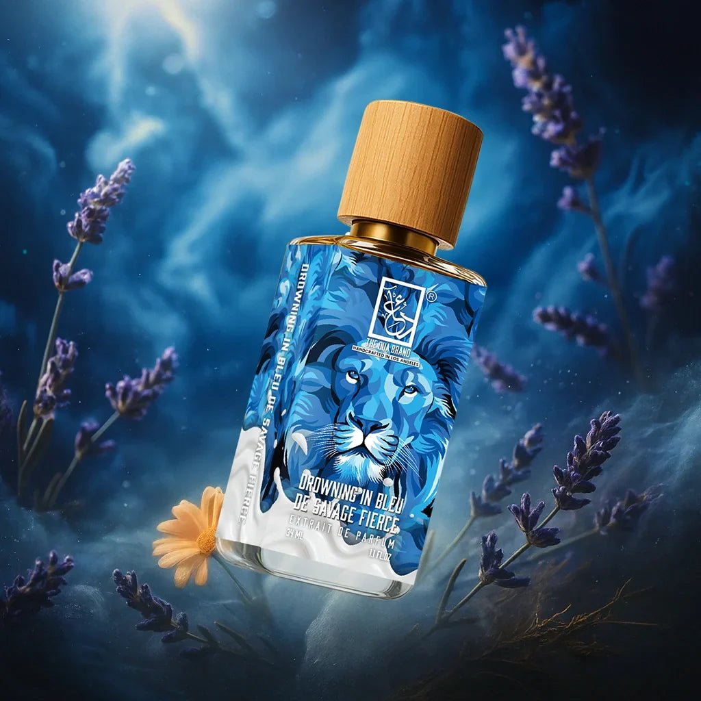Dua Drowning in Bleu de Savage Fierce - FragranceGems