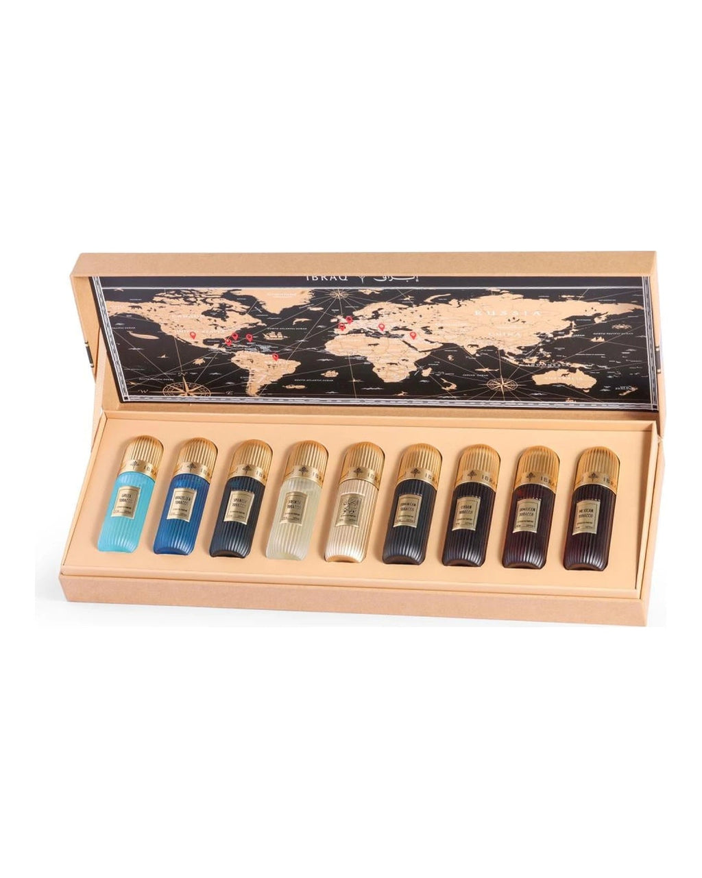 Ibraq Tobacco Collection Giftset (9 x 20ml) - FragranceGems