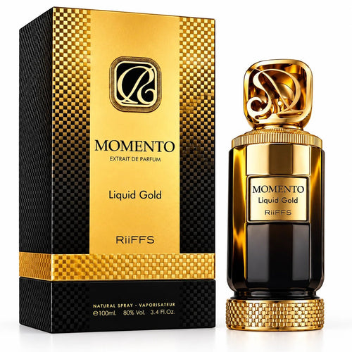 Riiffs Momento Liquid Gold Extrait (100ml) - FragranceGems, foto 2