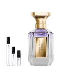 Velixir Nyx sample – decant naast de volle fles ter herkenning