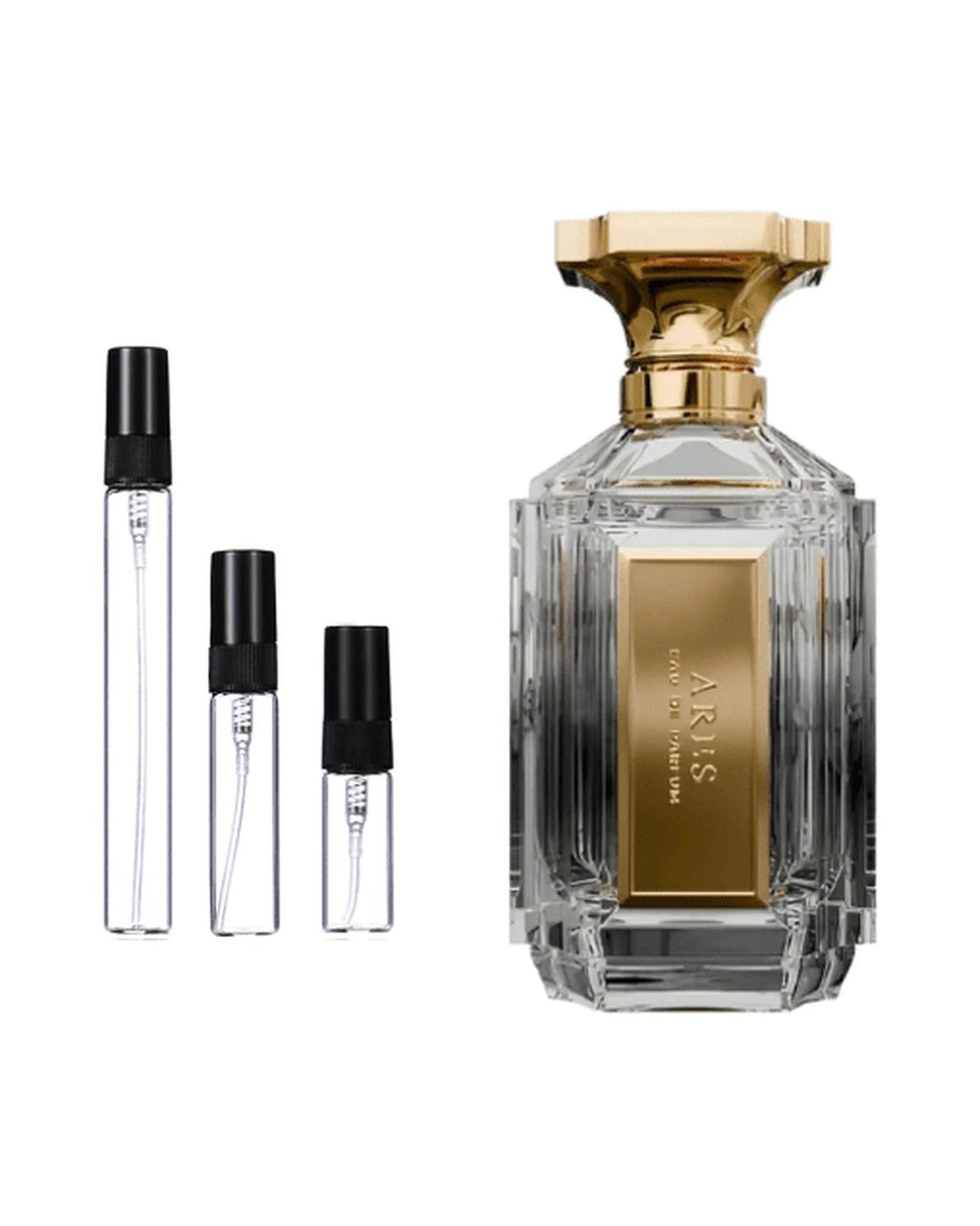 Velixir Sample Service – Eaux de Parfum, achterzijde